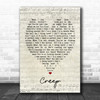 Creep Radiohead Script Heart Quote Song Lyric Print