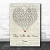 Foo Fighters This Will Be Our Year Script Heart Quote Song Lyric Print