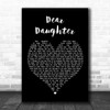 Halestorm Dear Daughter Black Heart Song Lyric Music Wall Art Print