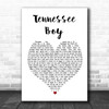 Kip Moore Tennessee Boy Heart Song Lyric Quote Print