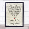 Love Is A Losing Game Amy Winehouse Script Heart Quote Song Lyric Print