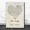 Mary Lambert She Keeps Me Warm Script Heart Song Lyric Quote Print