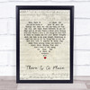 Morten Harket There Is A Place Script Heart Song Lyric Quote Print