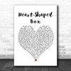 Nirvana Heart-Shaped Box Heart Song Lyric Quote Print