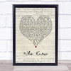Pink Who Knew Script Heart Quote Song Lyric Print