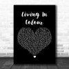 Frightened Rabbit Living In Colour Black Heart Song Lyric Music Wall Art Print