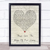 Queen These Are The Days Of Our Lives Script Heart Quote Song Lyric Print