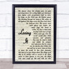 Rush Losing It Song Lyric Vintage Script Quote Print Rush Losing It Song Lyric Vintage Script Quote Print