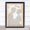 Smokey Robinson Cruisin' Man Lady Bride Groom Wedding Print