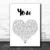 Ten Sharp You Heart Song Lyric Quote Print