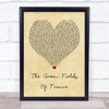 The Green Fields of France The Green Fields Of France Vintage Heart Song Print