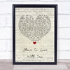 The Stylistics Stone In Love With You Script Heart Quote Song Lyric Print
