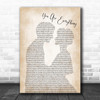 Marvin Gaye You Are Everything Man Lady Bride Groom Wedding Song Lyric Poster Print