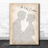 Paramore The Only Exception Man Lady Bride Groom Wedding Song Lyric Poster Print