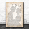 Taylor Swift You Are In Love Man Lady Bride Groom Wedding Song Lyric Poster Print