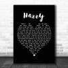 Catherine Howe Harry Black Heart Song Lyric Poster Print