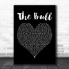 Kip Moore The Bull Black Heart Song Lyric Poster Print