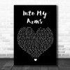 Nick Cave & The Bad Seeds Into My Arms Black Heart Song Lyric Poster Print