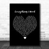 Skylar Grey Everything I Need Black Heart Song Lyric Poster Print