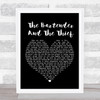 Stereophonics The Bartender And The Thief Black Heart Song Lyric Poster Print