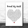 Freda Payne Band Of Gold White Heart Song Lyric Poster Print
