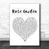 Lynn Anderson Rose Garden White Heart Song Lyric Poster Print