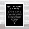 Engelbert Humperdinck Please Release Me (Let Me Go) Heart Song Lyric Music Wall Art Print