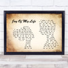 John Fogerty Joy Of My Life Man Lady Couple Song Lyric Poster Print