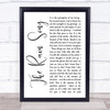 Hillsong United As You Find Me Rustic Script Song Lyric Poster Print