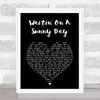 Bruce Springsteen Waitin' On A Sunny Day Black Heart Song Lyric Music Poster Print