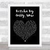 The Stylistics Betcha By Golly, Wow Black Heart Song Lyric Music Poster Print