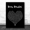 Olly Murs Dear Darlin' Black Heart Song Lyric Music Wall Art Print