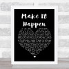 Lawson Make It Happen Black Heart Song Lyric Music Poster Print