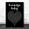 Lana Del Rey Brooklyn Baby Black Heart Song Lyric Music Poster Print