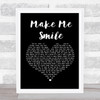 Steve Harley Make Me Smile Black Heart Song Lyric Music Poster Print