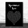 The Hunna Sycamore Tree Black Heart Song Lyric Music Poster Print