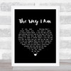 Ingrid Michaelson The Way I Am Black Heart Song Lyric Music Poster Print