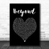 Leon Bridges Beyond Black Heart Song Lyric Music Poster Print