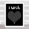 R Kelly I Wish Black Heart Song Lyric Music Poster Print