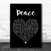 Michael McDonald Peace Black Heart Song Lyric Music Poster Print