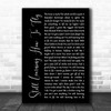 Rodney Crowell Still Learning How To Fly Black Script Song Lyric Music Poster Print