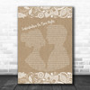 Straylight Run Existentialism On Prom Night Burlap & Lace Song Lyric Music Poster Print