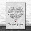 Peter Gabriel The Book of Love Grey Heart Song Lyric Music Poster Print