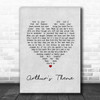 Christopher Cross Arthur's Theme Grey Heart Song Lyric Music Poster Print