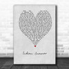 Stereophonics Indian Summer Grey Heart Song Lyric Quote Music Poster Print