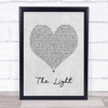 Common The Light Grey Heart Song Lyric Music Poster Print