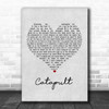 Jack Savoretti Catapult Grey Heart Song Lyric Music Poster Print