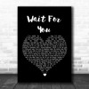 Stone Broken Wait For You Black Heart Song Lyric Music Wall Art Print