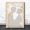 The Magic Numbers I See You, You See Me Man Lady Bride Groom Song Lyric Music Poster Print