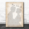 Blane Howard Promise To Love Her Man Lady Bride Groom Wedding Song Lyric Music Poster Print